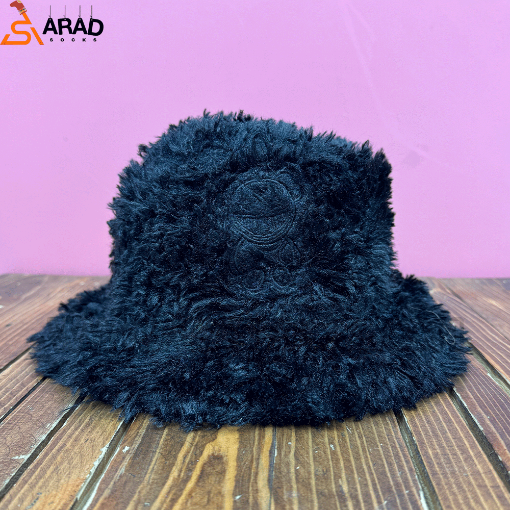کلاه باکت تدی مشکی