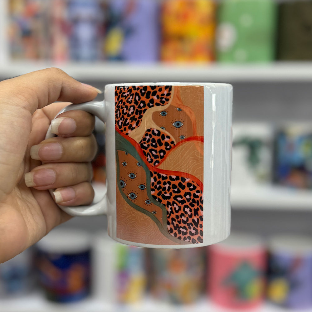 ماگ سرامیکی چشم نظرها